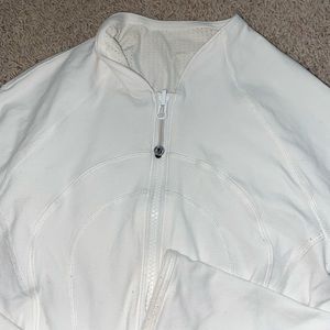 White Reversible Lululemon Jacket